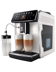 Кофемашина Saeco SM6580/20, Белый | Черный
