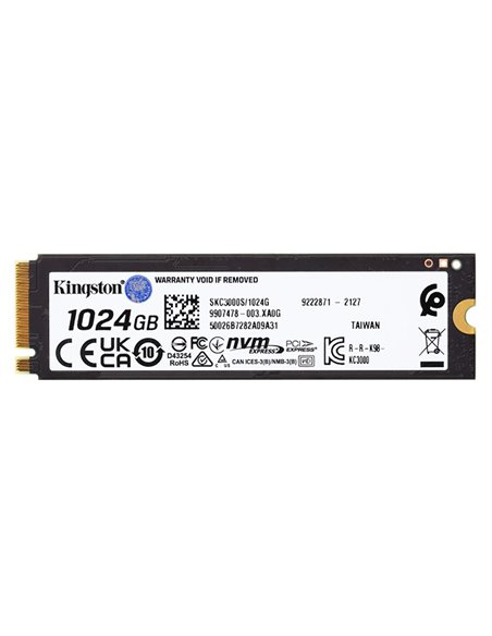 Unitate SSD Kingston KC3000, 1000GB, SKC3000S/1024G