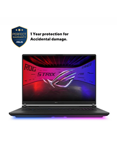Игровой ноутбук 18" ASUS ROG Strix SCAR 18 G835LX, Off Black, Intel Core Ultra 9 275HX, 64Гб/2048Гб, Без ОС