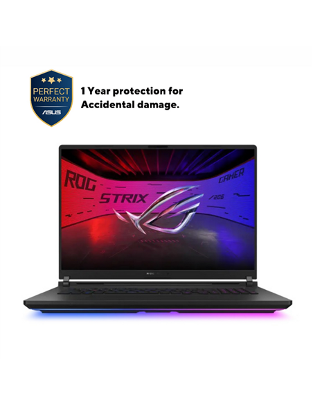 Laptop Gaming 18" ASUS ROG Strix SCAR 18 G835LX, Off Black, Intel Core Ultra 9 275HX, 64GB/2048GB, Fără SO