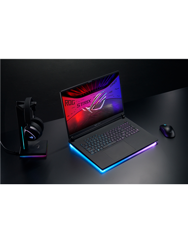 Laptop Gaming 18" ASUS ROG Strix SCAR 18 G835LX, Off Black, Intel Core Ultra 9 275HX, 64GB/2048GB, Fără SO