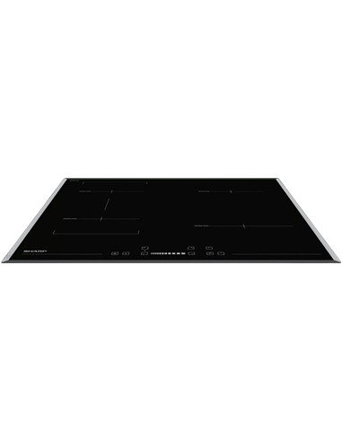 Plită cu inducție Sharp KH-6I27CS0I-EU, Negru