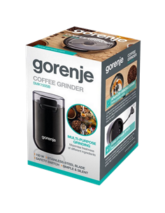 Кофемолка Gorenje SMK150SB, Чёрный 2