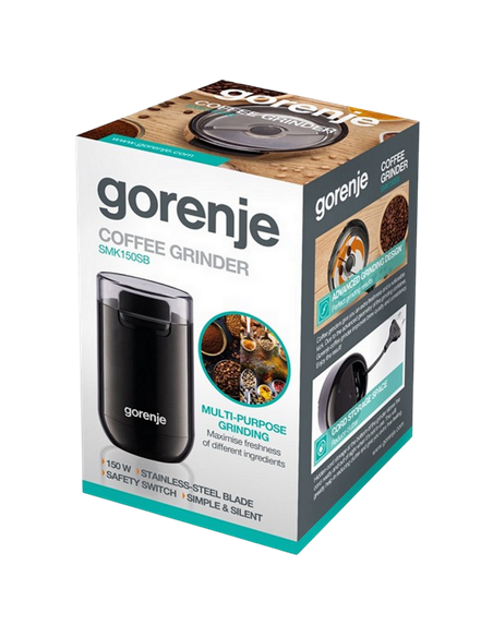 Râșniță de cafea Gorenje SMK150SB, Negru