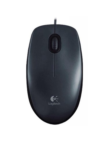 Мышь Logitech M100, Чёрный
