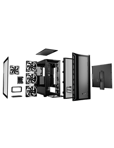 Компьютерный корпус be quiet! Shadow Base 800 FX, Full-Tower, Без блока питания, Чёрный