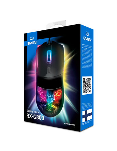 Игровая мышь SVEN RX-G800, Чёрный