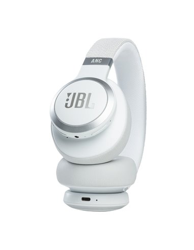 Căști JBL Live 660NC, Alb