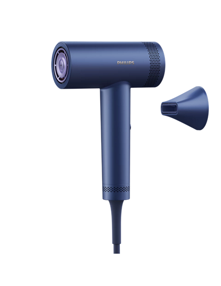 Фен Philips BHD839/00, 1400Вт, Синий