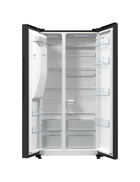 Frigider Hisense RS5P535NTFE, Negru
