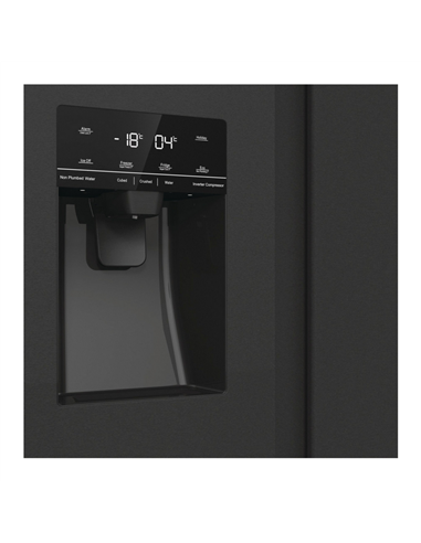 Frigider Hisense RS5P535NTFE, Negru
