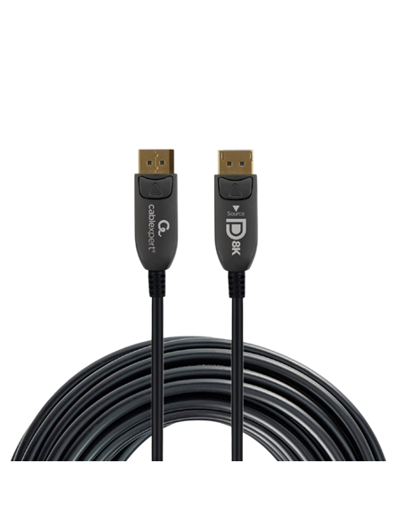 Видеокабель Cablexpert AOC Premium Series, DisplayPort (M) - DisplayPort (M), 20м, Чёрный