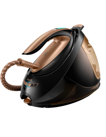 Утюг с парогенератором Philips GC9682/80, Черный | Золотистый