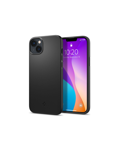 Чехол Spigen iPhone 14 Plus, Thin Fit, Чёрный