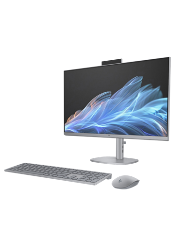 Computer All-in-One HP OmniStudio X 27, 27", Intel Core Ultra 9 125H, 16GB/1024GB, Windows 11 Home, Argintiu