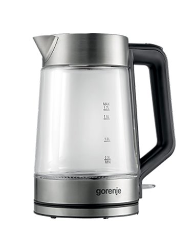 Электрочайник Gorenje K17GED, Серебристый