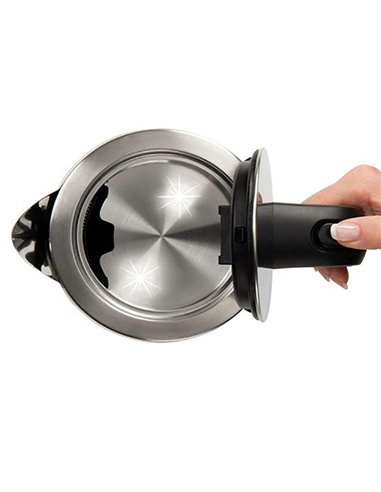Fierbător electric Gorenje K17GED, Argintiu