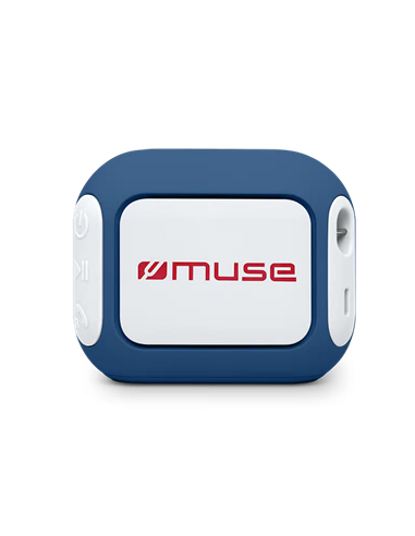 Портативная колонка MUSE M-360 BR, Синий | Красный