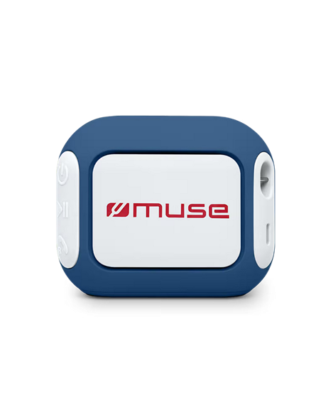 Портативная колонка MUSE M-360 BR, Синий | Красный