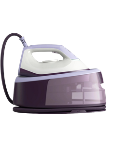 Утюг с парогенератором Philips PSG3000/30, 2400Вт, Белый | Фиолетовый