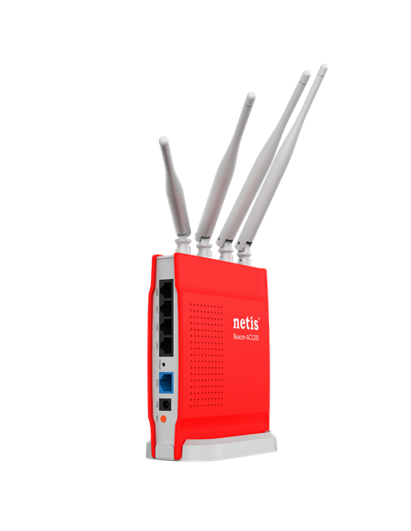 Беспроводной маршрутизатор Netis WF2681, Красный