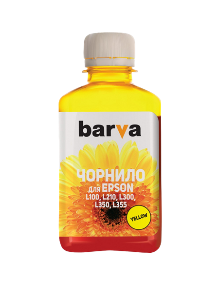 Контейнер с чернилами Barva PN-EL100N, L100-405, Желтый