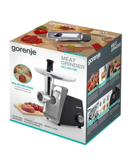 Мясорубка Gorenje MG1601SB, Чёрный