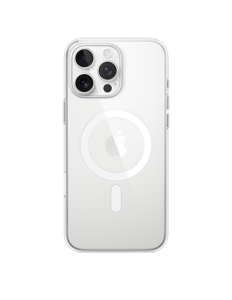 Чехол Apple iPhone 16 Pro Max Clear Case with MagSafe, Прозрачный