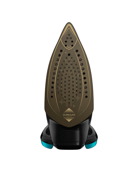 Утюг Tefal FV8066E0 , 3000Вт, Чёрный/Бирюзовый