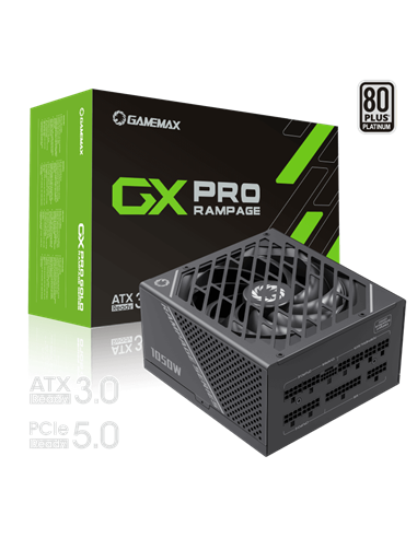 Блок питания для компьютеров Gamemax GX-1050 PRO, 1050Вт, ATX, Полностью модульный