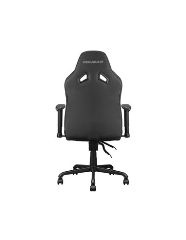 Игровое кресло Cougar Fusion S, ПВХ Кожа, Чёрный