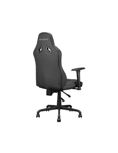 Игровое кресло Cougar Fusion S, ПВХ Кожа, Чёрный