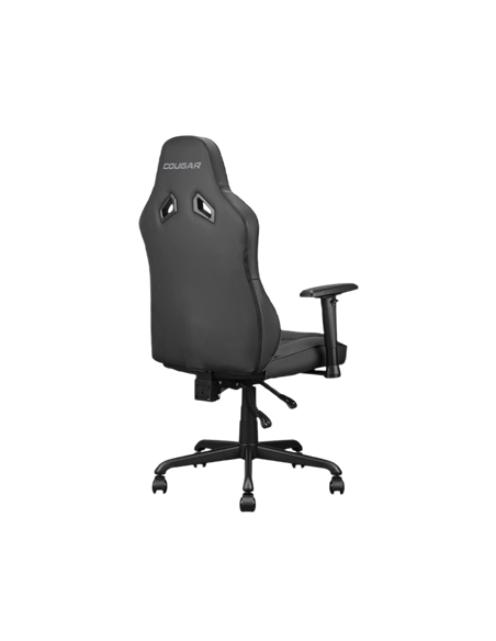 Игровое кресло Cougar Fusion S, ПВХ Кожа, Чёрный