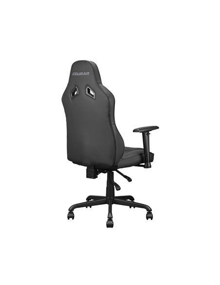 Игровое кресло Cougar Fusion S, ПВХ Кожа, Чёрный