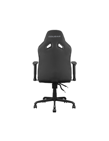 Игровое кресло Cougar Fusion S, ПВХ Кожа, Чёрный