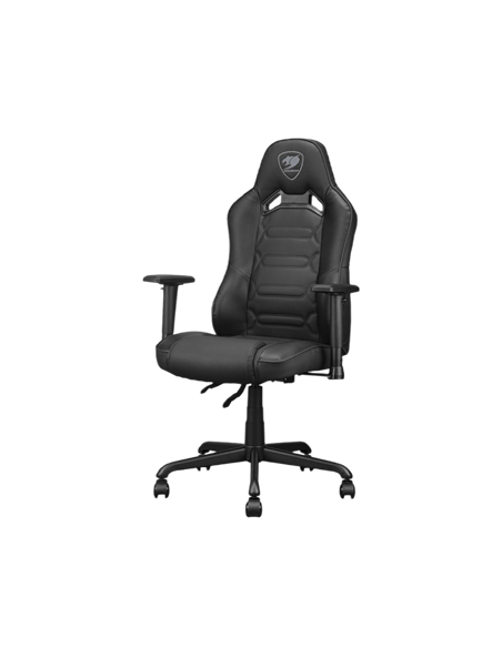 Игровое кресло Cougar Fusion S, ПВХ Кожа, Чёрный