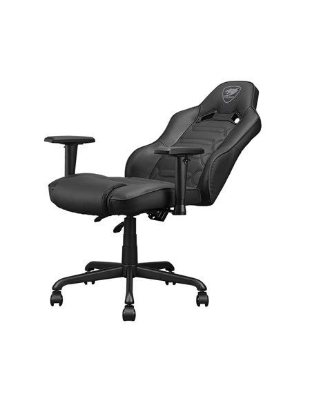 Игровое кресло Cougar Fusion S, ПВХ Кожа, Чёрный