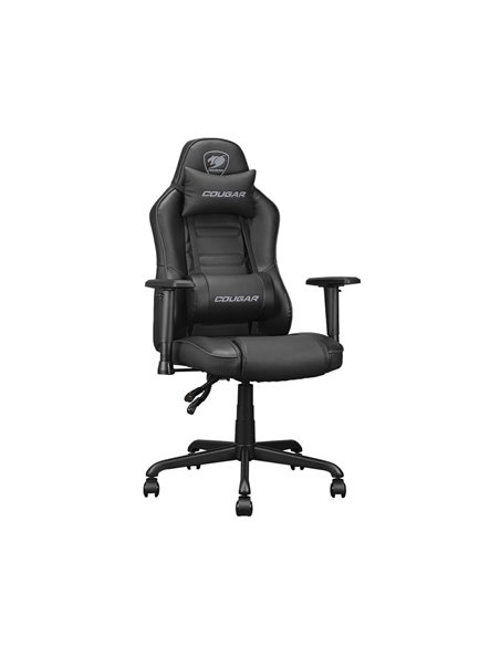 Scaun Gaming Cougar Fusion S, PVC Piele, Negru
