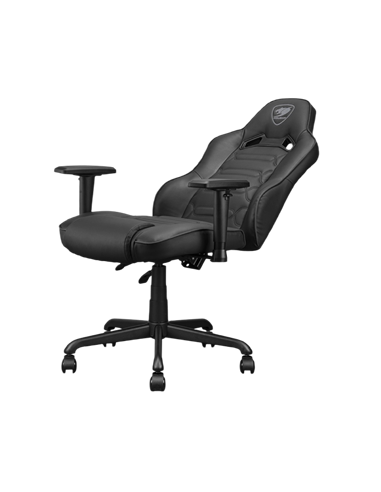 Игровое кресло Cougar Fusion S, ПВХ Кожа, Чёрный
