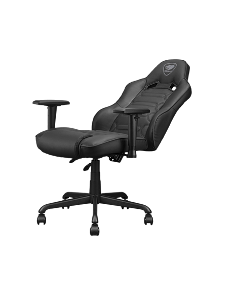 Игровое кресло Cougar Fusion S, ПВХ Кожа, Чёрный