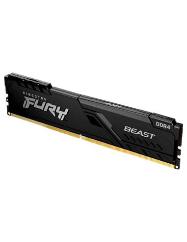 Оперативная память Kingston FURY Beast, DDR4 SDRAM, 3200 МГц, 8 ГБ, KF432C16BB/8WP