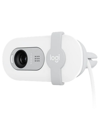 Cameră Web Logitech BRIO 100, 1920x1080, Alb