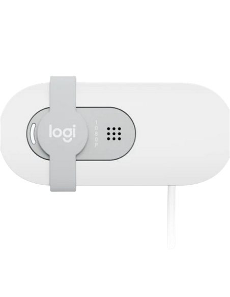 Веб-камера Logitech BRIO 100, 1920x1080, Белый