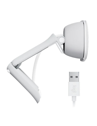 Веб-камера Logitech BRIO 100, 1920x1080, Белый