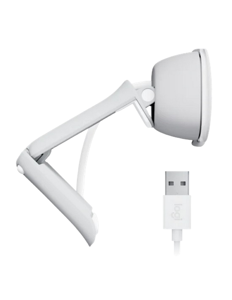 Веб-камера Logitech BRIO 100, 1920x1080, Белый