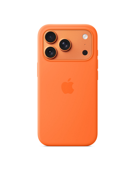 Husă Apple iPhone 17 Pro Silicone Case with MagSafe, Portocaliu