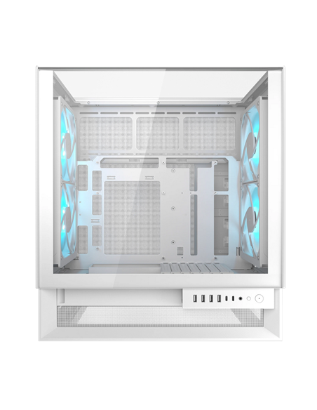 Carcasă PC Cougar OmnyX, Midi-Tower, Fără PSU, Alb
