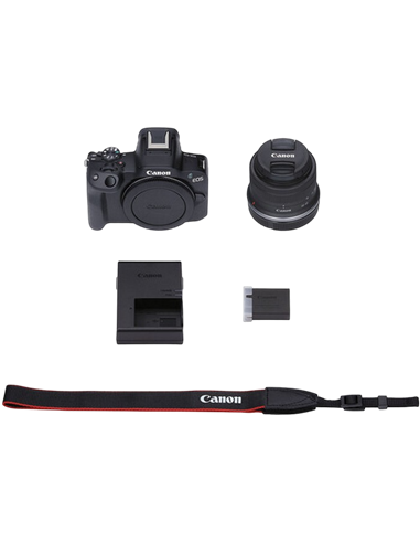 Беззеркальный фотоаппарат Canon EOS R50 & RF-S 18-45mm f/4.5-6.3 IS STM KIT