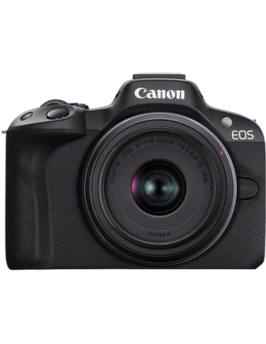 Беззеркальный фотоаппарат Canon EOS R50 & RF-S 18-45mm f/4.5-6.3 IS STM KIT