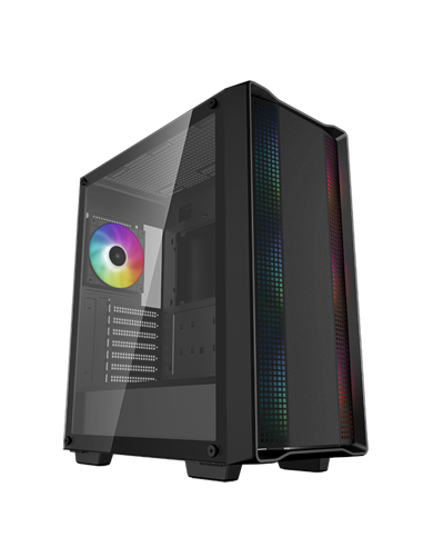 Компьютерный корпус Deepcool CC560  ARGB V2, Midi-Tower, Без блока питания, Чёрный